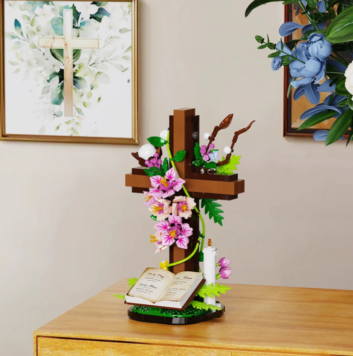 Holy Cross And Bible Set