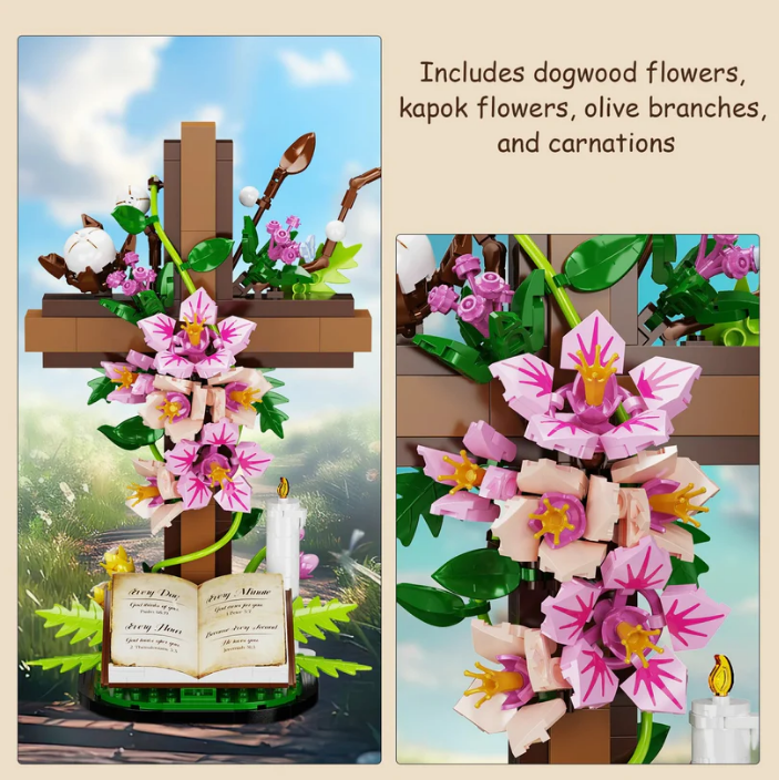 Holy Cross And Bible Set